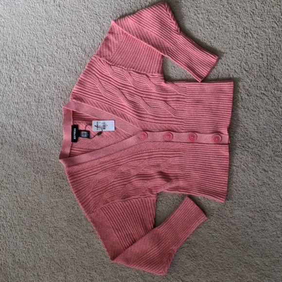 Express pink cardigan - Picture 2 of 12